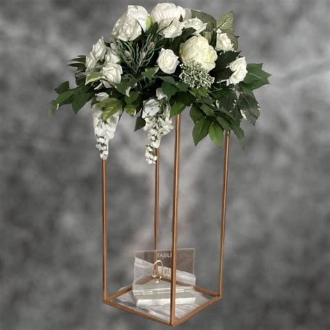 Flower Display Stands Gold Wedding Decor For Hire