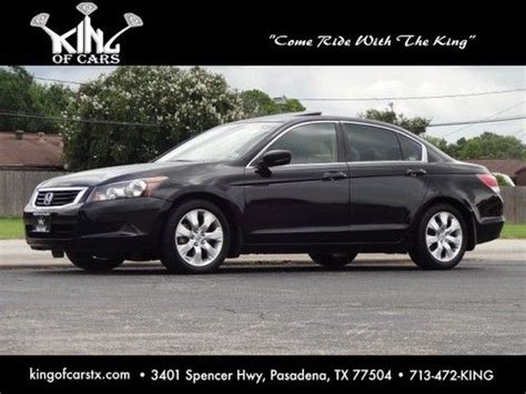 Purchase Used 2009 Honda Accord EX L Sedan Leather Sunroof Clean CarFax