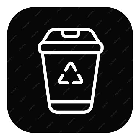 Premium Vector Recycling Bin Vector Illustration