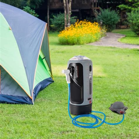 YETINGSHOP Ducha portátil para campamento a presión ducha solar de