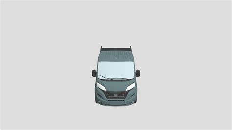 Fiat Ducato Crew Cab Truck Buy Royalty Free D Model By Creator