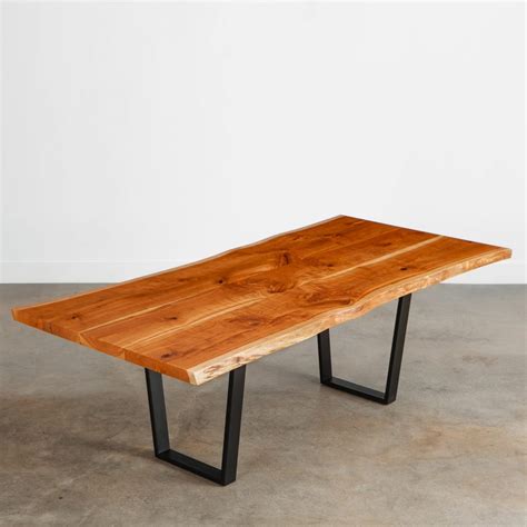 Cherry Dining Table No 325 Elko Hardwoods Modern Live Edge Furniture Dining And Conference