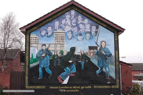 Cain Victims Memorials Ira Mural New Lodge Road