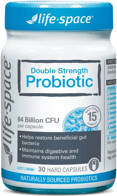 Life Space Double Strength Probiotic 30 Capsules Ozchemist Australia