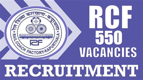 RCF Recruitment 2024 Notification Out For 550 Vacancies Check Post