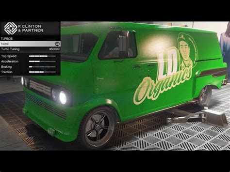 Gta Dlc Vehicle Customization Vapid Youga Custom Ld Organics Van