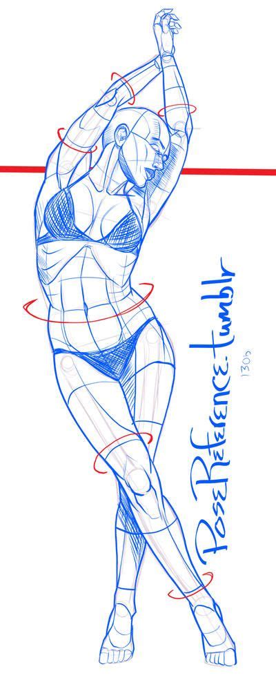 PoseRef 130B By POSEmuse On DeviantArt Figure Drawing Reference Art