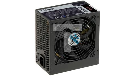 Zasilacz ATX 700W Akyga AK B1 700BE BLACK EDITION P4 4 PCI E 6 Pin I 6