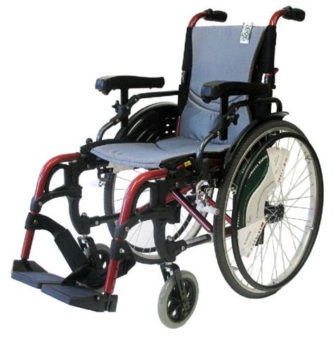 Top End Lightweight Ergonomic Manual Wheelchair by Karman Healthcare