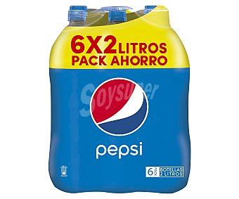 Pepsi Refresco De Cola Botella De Litros Pack De