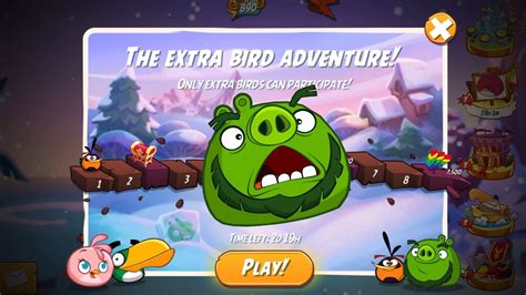 Angry Birds 2 The Extra Bird Adventure Level 1 8 Youtube