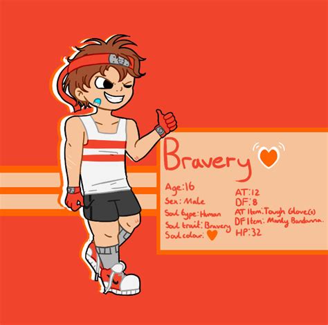 Bravery (Undertale) - Reference Sheet by I-Dont-Carrot-Tall on DeviantArt