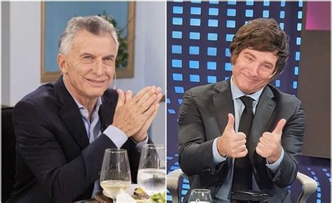 Milei “si Soy Presidente Macri Va A Ser Mi Representante Ante El Mundo” El Federal Noticias