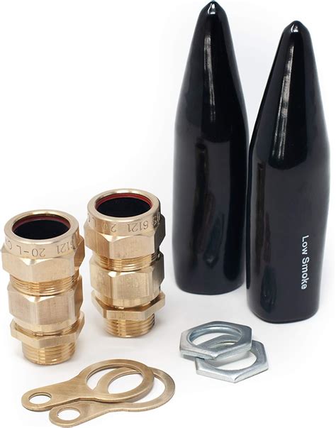 Kit Of 2 Cw20s Cable Glands For Swa Armoured Cable Suitable For Outdoor Use Ideal For Use With