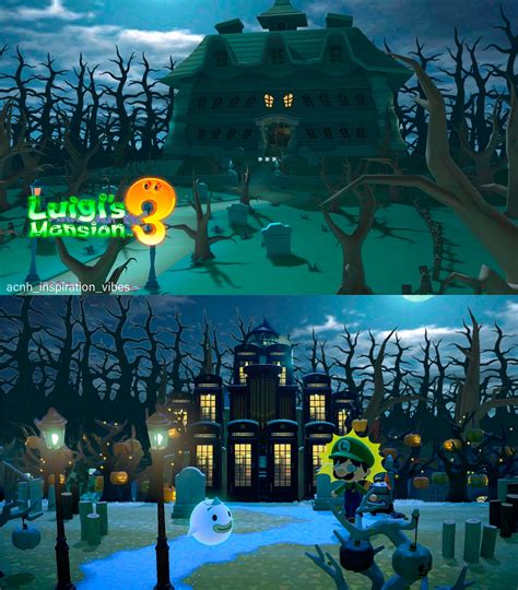 Recreated Luigi’s Mansion in Animal Crossing : r/AnimalCrossing