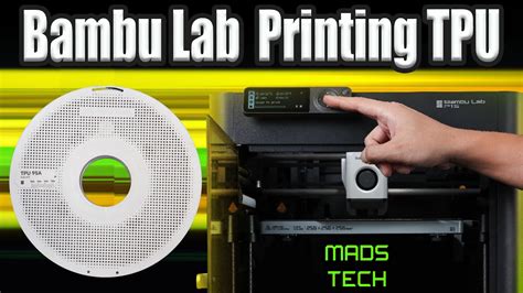 Bambu Lab X P S Printing Tpu Its This Easy Youtube