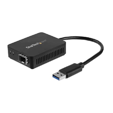 USB TO FIBER OPTIC CONVERTER OPEN SFP GIGABIT FIBER ADAPTER (US1GA30SFP)