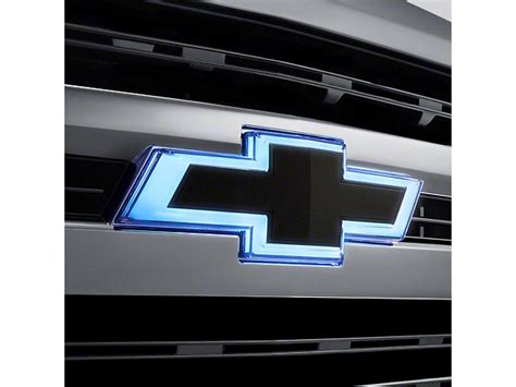 Gm Silverado 1500 Illuminated Bowtie Emblem Black 84602325 19 22