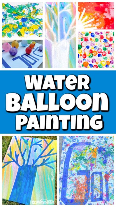 5 Epic Water Balloon Painting Activities For Kids