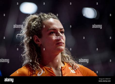 Dutch Lieke Klaver pictured during a training session at the World ...