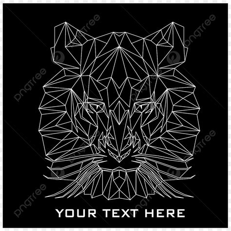 Geometric Lion Graphic Lion Geometric Png And Vector With