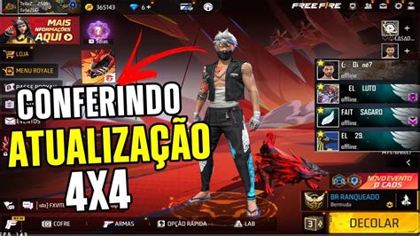 Live Nova Atualiza O Free Fire Mostrando Tudo Ao Vivo Free Fire