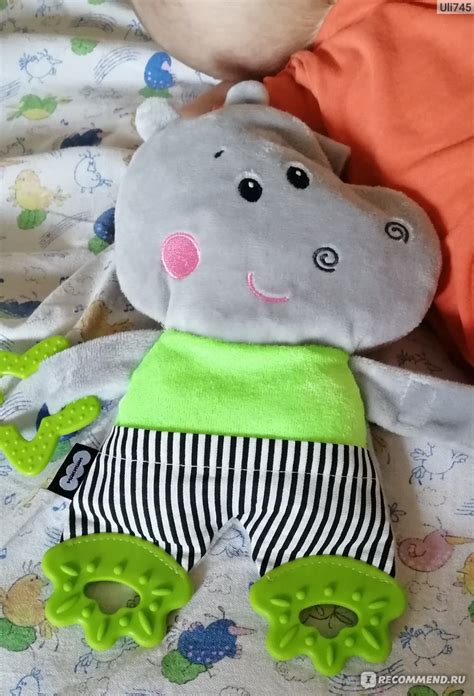 Развивающая игрушка Мякиши Подвеска ("Бегемотик Димочка") - «Игрушка ...