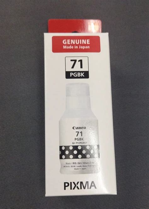 Canon GI 71 PGBK Printer Ink Bottle At Rs 650 Box Printer Ink In