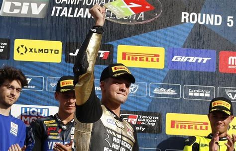 SBK Ieraci Completa La Sua Redenzione Campione CIV Supersport 300