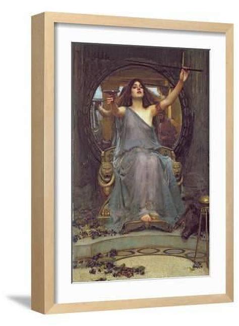 Circe Offering The Cup To Ulysses 1891 Figurative Framed Art Print