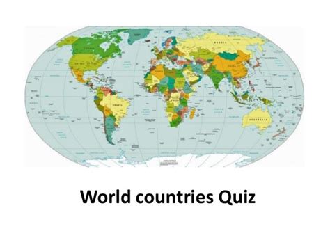 World countries Quiz - Manu Melwin Joy