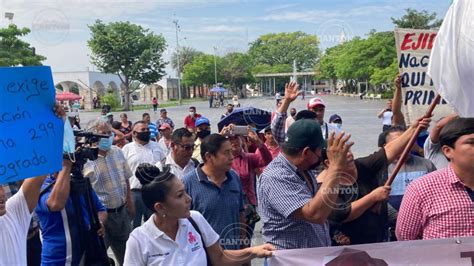 Tabasco Hoy On Twitter Almomento🔴 Llegan Manifestantes A Palacio De