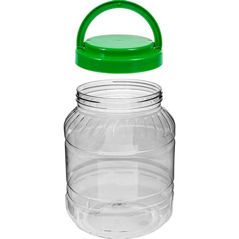 Transparent Round 500ml Confectionery Plastic Jar At Rs 18000 3000piece