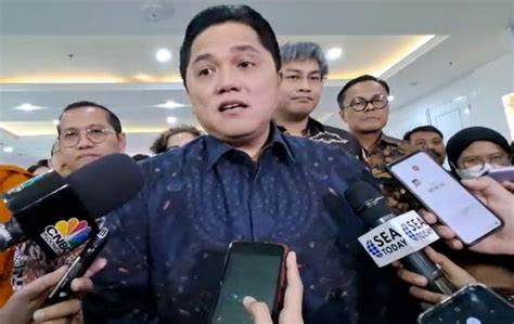 Erick Thohir Soal Restrukturisasi BUMN Karya Dan Dana Pensiun Perlu