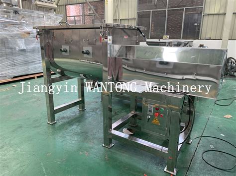 Wldh Horizontal Double Helical Ribbon Type Mixer Blender For Dry Coffee