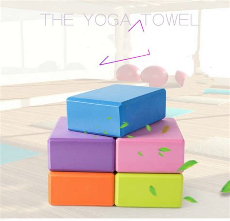 Eva Yoga Exercise Blocks Brick Sports Exercise Gym Foam Workout