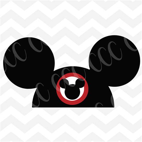 Mickey Ears Svg - Mickey Mouse Ears Vector at GetDrawings | Free download