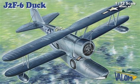 Valom 72113 Grumman J2F 6 Duck 1 72 Scale Model