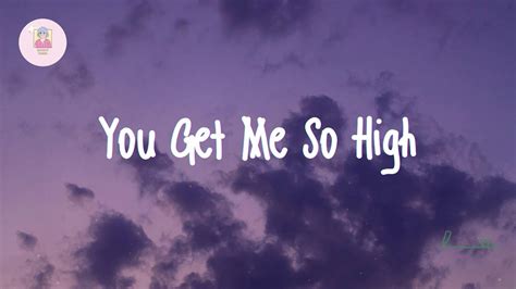 The Neighbourhood You Get Me So High Lyrics Youtube