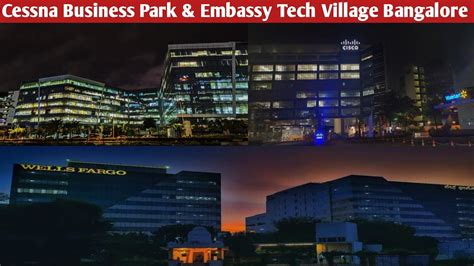 Cessna Business Park Bangalore Embassy Tech Village Wells Fargo