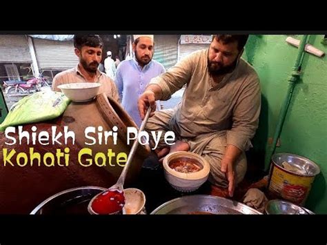 Siri Paye Shiekh Siri Paye Peshawari Paye Subah Ka Nashta Mini