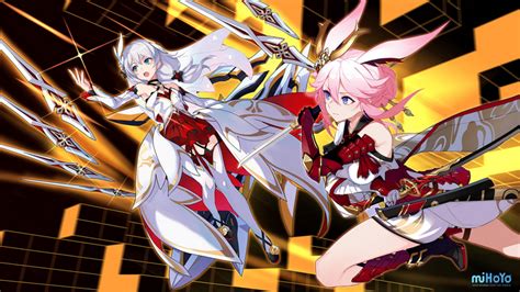 Video Games Blue Eyes Tights Pink Hair Anime Honkai Impact