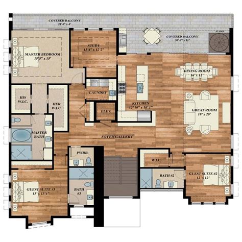 Tidewater House Plan Naples Florida House Plans