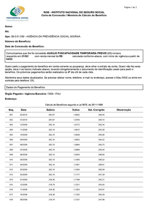 Como Acessar A Carta Concess O Do Benef Cio Do Inss