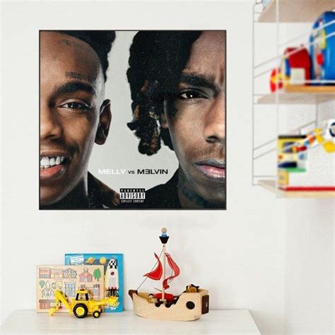 Ynw Melly - Melly Vs. Melvin Album Cover Wall Decoration Photo – Poster ...