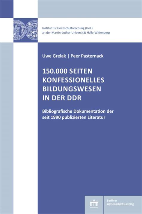 Seiten Konfessionelles Bildungswesen In Der Ddr