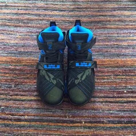 Nike LeBron Soldier 9 Black Blue - Sneaker Bar Detroit