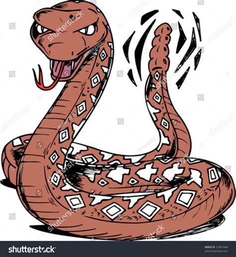 Rattlesnake Stock Vector Royalty Free 21807448