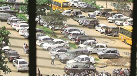 Chandigarh: Parking chaos continues, multilevel lot lies deserted ...