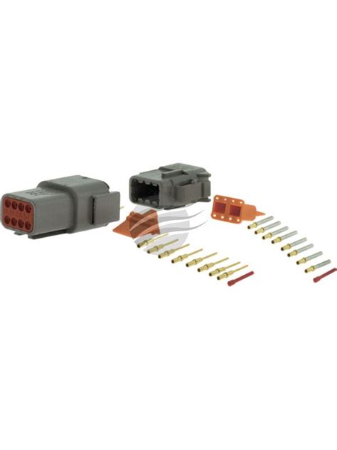 Buy Deutsch Dtm Series Way Connector Kit Incl Gold Terminals And